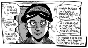 Nasrin accoglie il gruppo