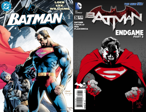 Gli scontri tra Batman e Superman in Hush ed Endgame