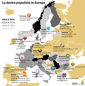 La fine dell'Europa comincia da Fermo: la mappa delle formazioni xenofobe europee (PeaceReporter)