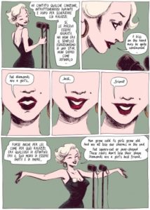 Goodbye Marilyn: diamonds